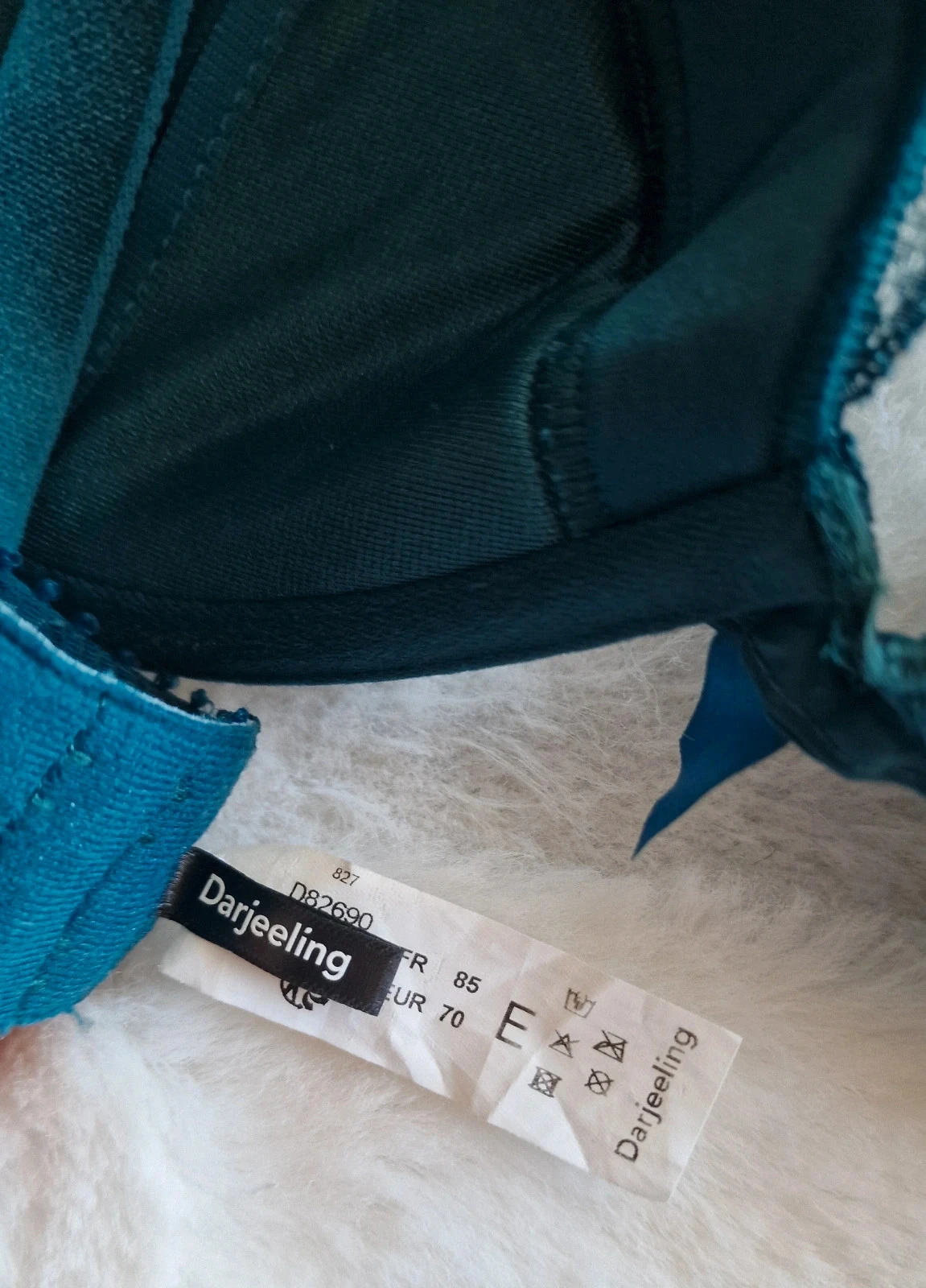 Bra Darjeeling 85E (70E) emerald green – Like new condition – photo 12